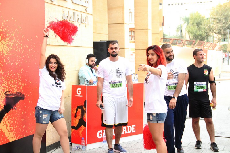 Gatorade at Beirut Marathon 2016